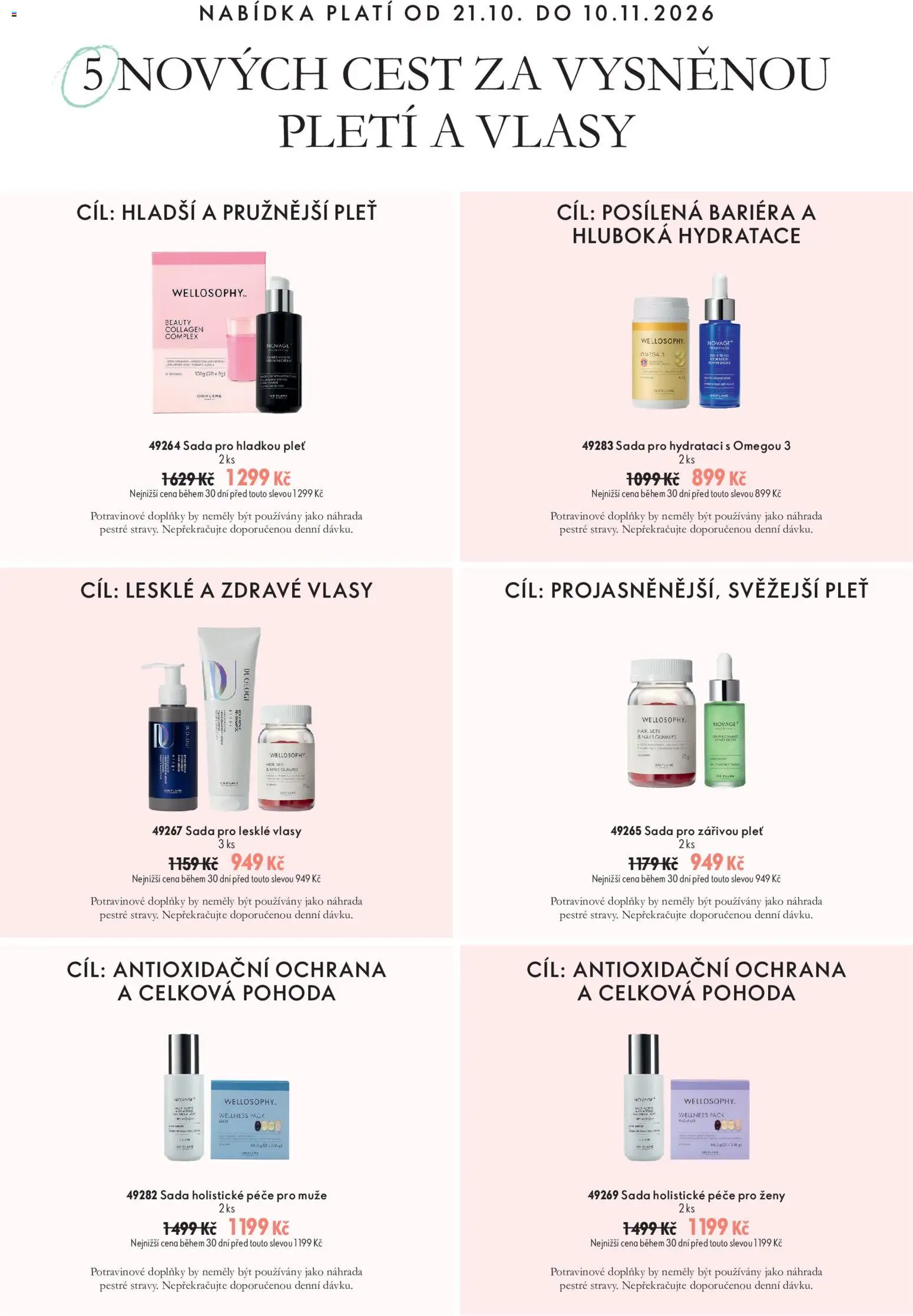 Oriflame katalog Nejlepší nabídky kampaně 15 od 21.10.2026 | Strana: 10