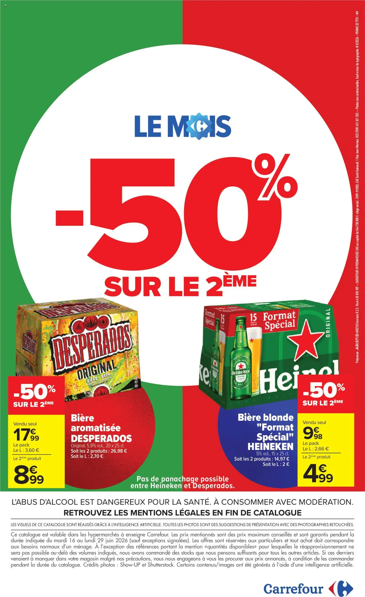 {H1} | Page: 2 | Produits: Desperados, Bière blonde, Bière, Heineken