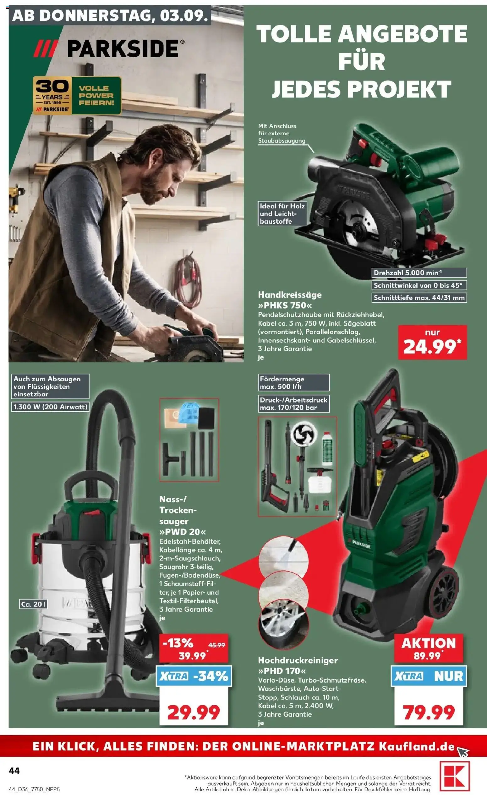 Prospekt Kaufland ab 31.08.2026 » Angebote Online zum Blättern | Seite: 53 | Produkte: Kabel, Hochdruckreiniger