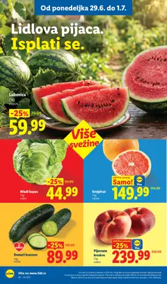 Mladi kupus, 1 kg - pregled Lidl kataloga - važi od 25.06.2026 | Strana: 100