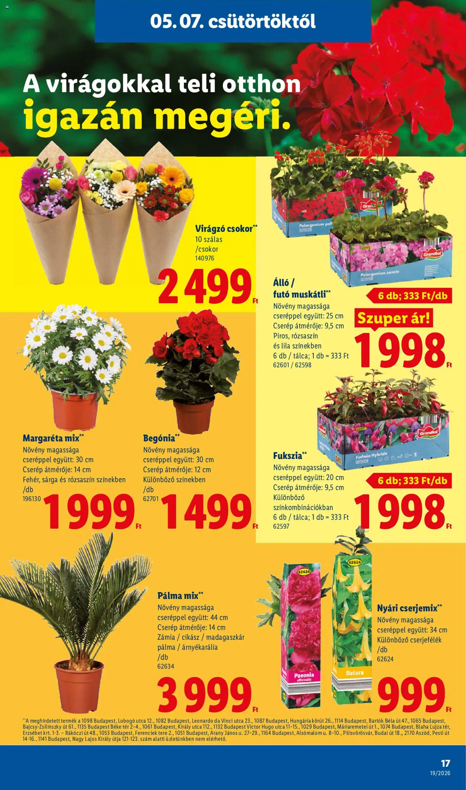 Lidl akciós ujság - amely érvényes a következő dátumtól: 07.05.2026 | Oldal: 17