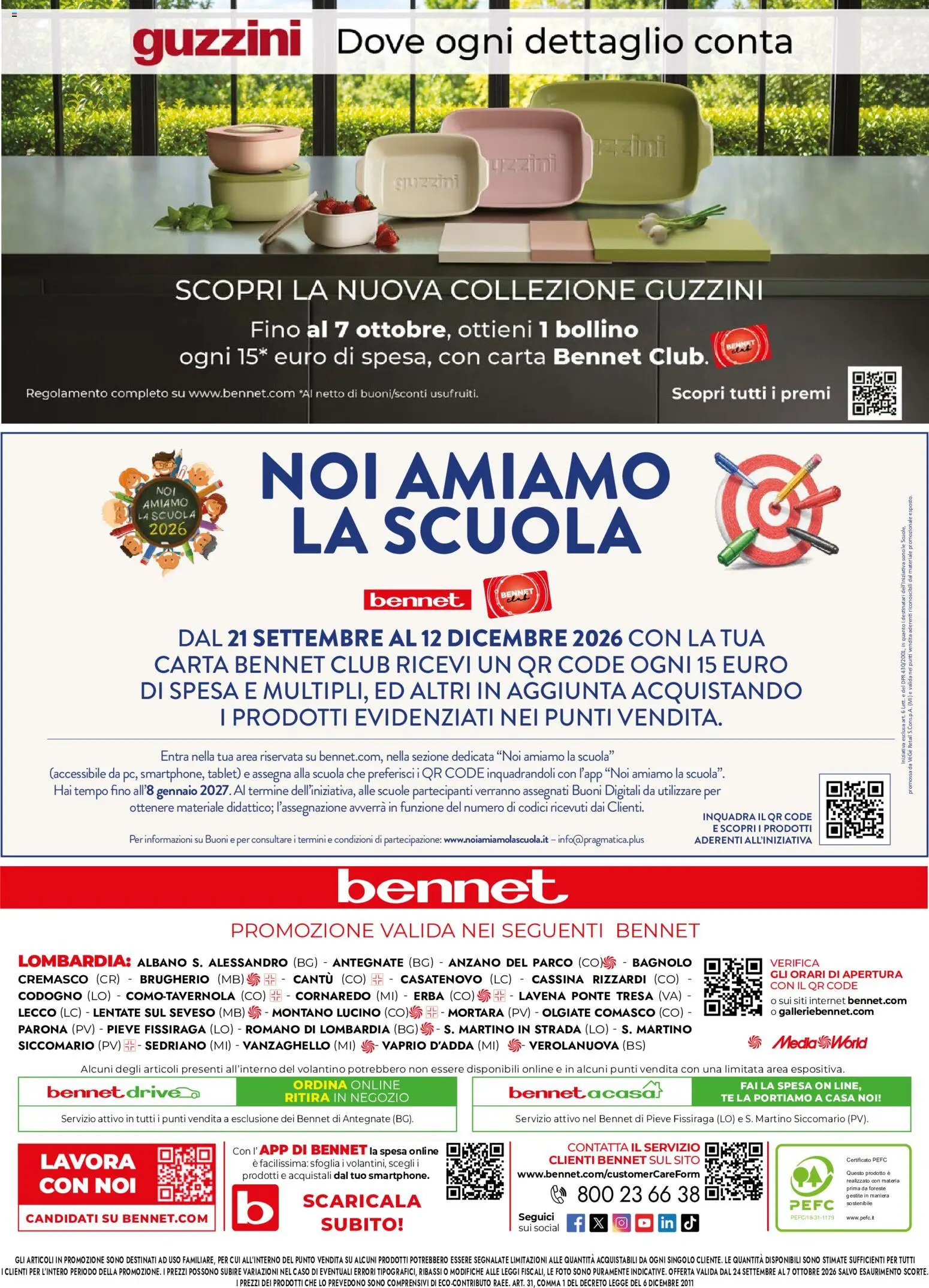 Volantino bennet del 24/09/2026 | Pagina: 48