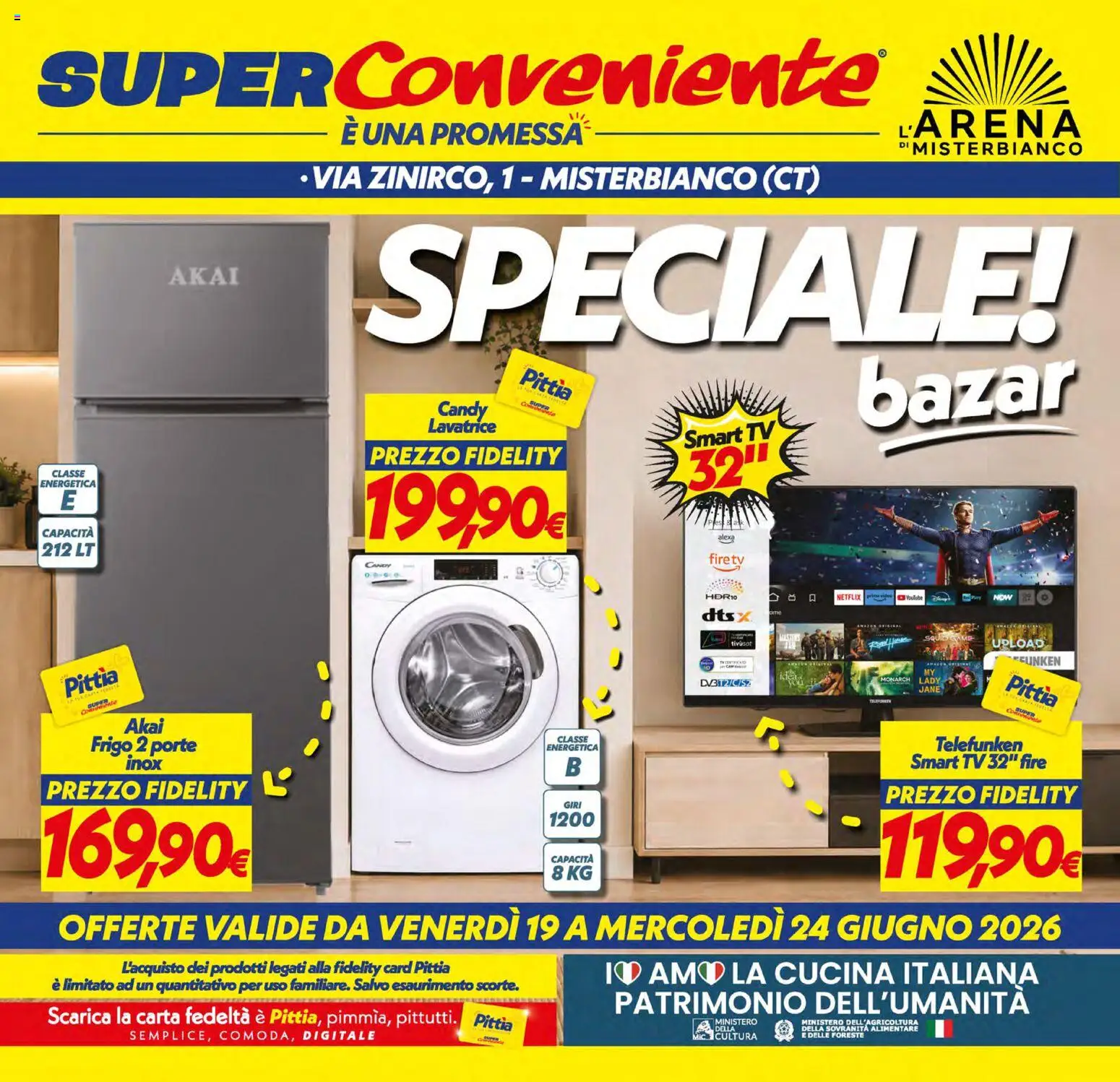 Volantino SuperConveniente del 19.06.2026 | Pagina: 26