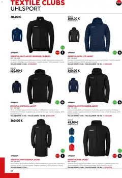 Sport 2000 - Prévisualisation de Sport 2000 Brochure 2026/2027 valide à partir de 01.01.2026 | Page: 34 | Produits: Couches, Veste, Doudoune