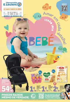 Pré-visualização E.Leclerc Folheto Bebé Verão válido de 26.05.2026