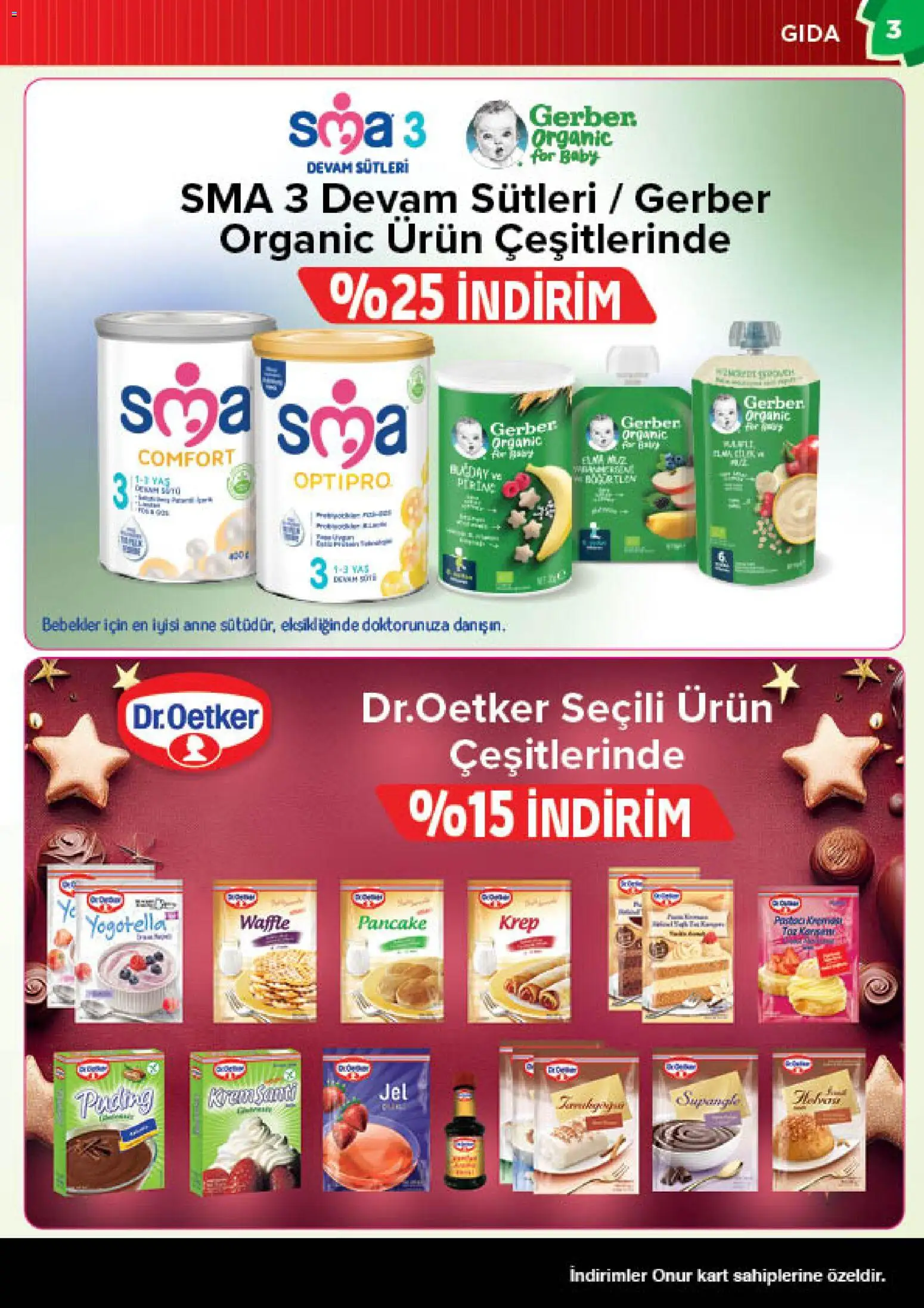 Onur Market Katalog - Trakya - 02.06.2026 tarihinden itibaren geçerlidir | Sayfa: 3