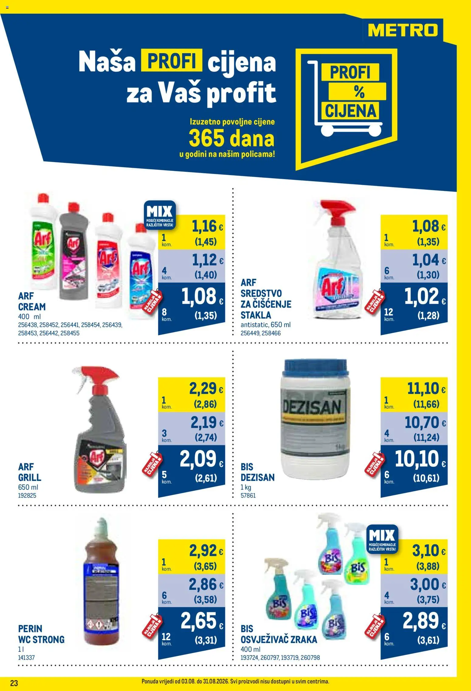 Metro katalog | vrijedi od 03.08.2026 | Stranica: 23
