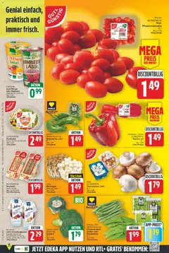 E center Prospekt ab 26.05.2026 gültig | Seite: 2 | Produkte: Pflaumen, Tomaten, Mango, Salat