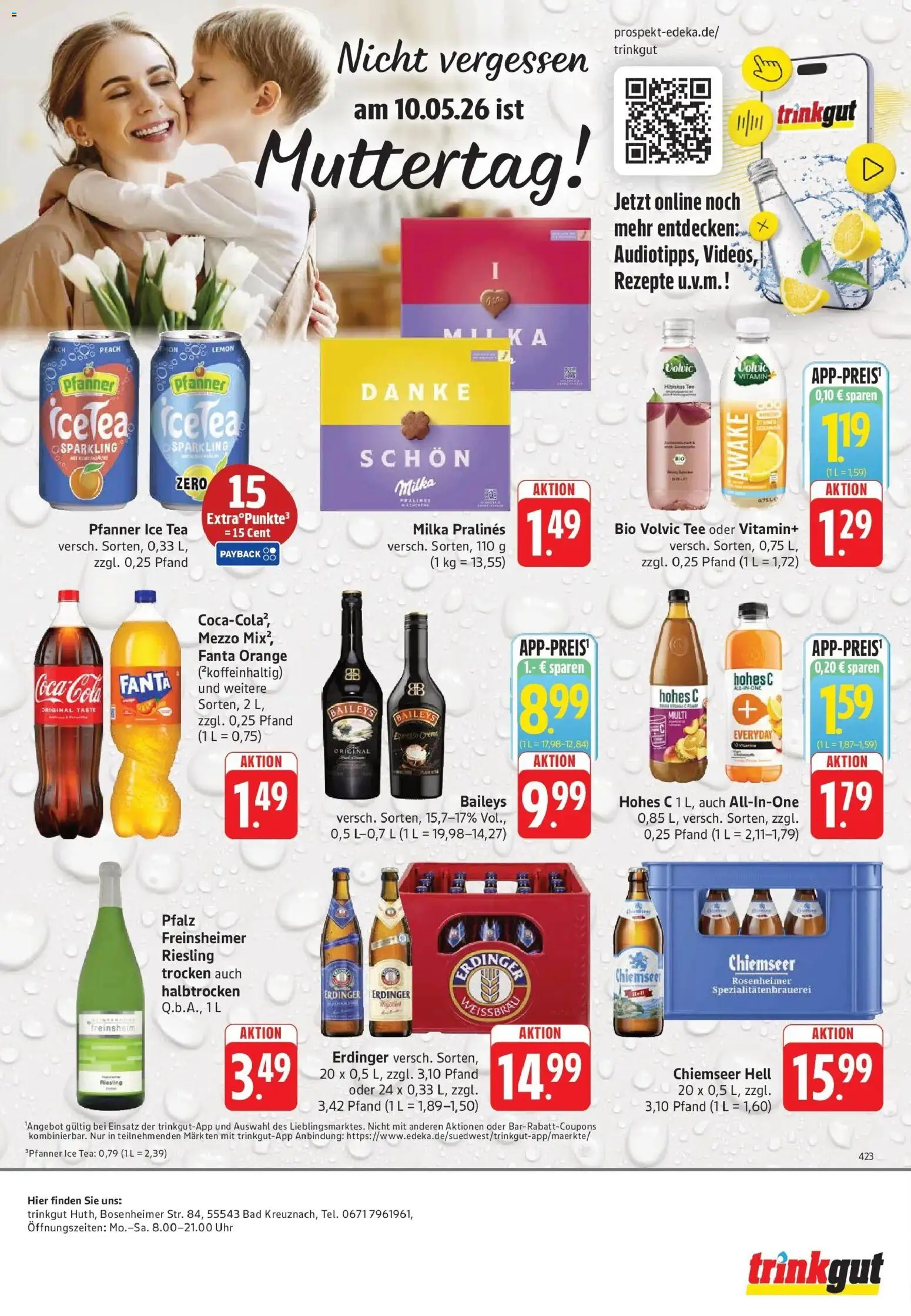 Trinkgut Prospekt Bad Kreuznach	 – gültig ab 04.05.2026 | Seite: 8 | Produkte: Fanta, Volvic tee, Milka, Volvic