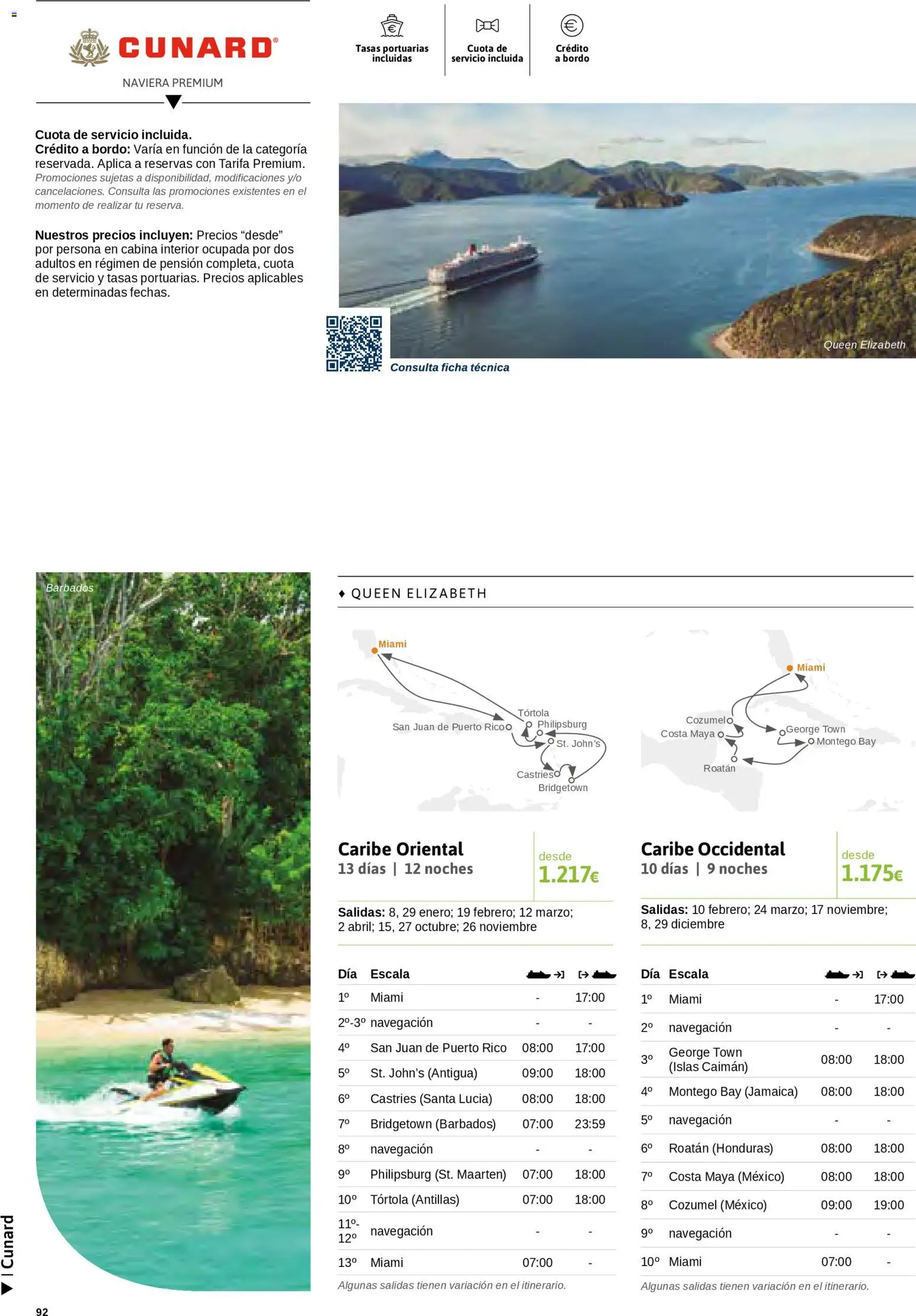 Viajes El Corte Inglés Cruceros marítimos │ válido desde el 01/01/2026 | Página: 93 | Productos: Navegación
