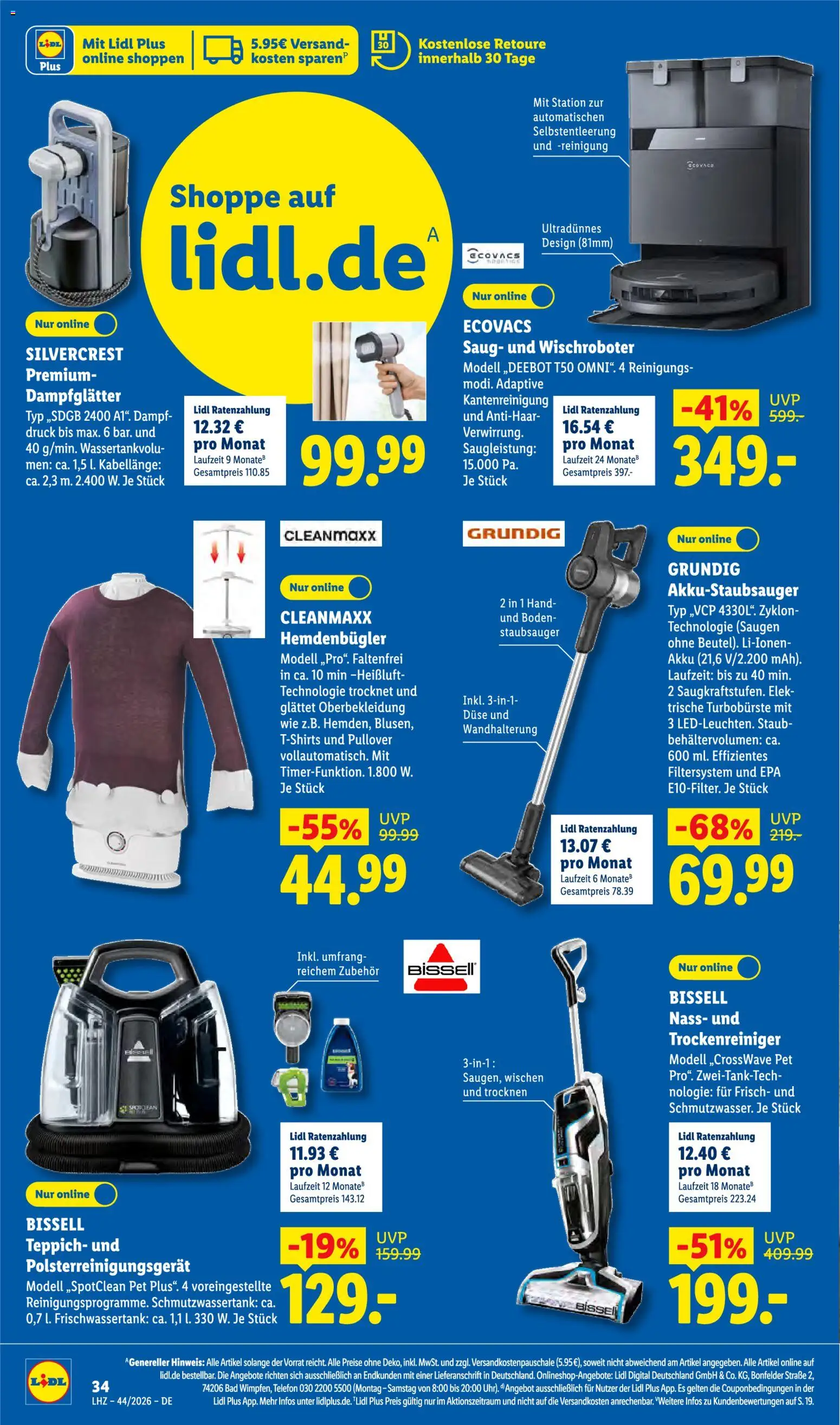 Lidl Německo leták od 26.10.2026 | Strana: 56 | Produkty: Telefon