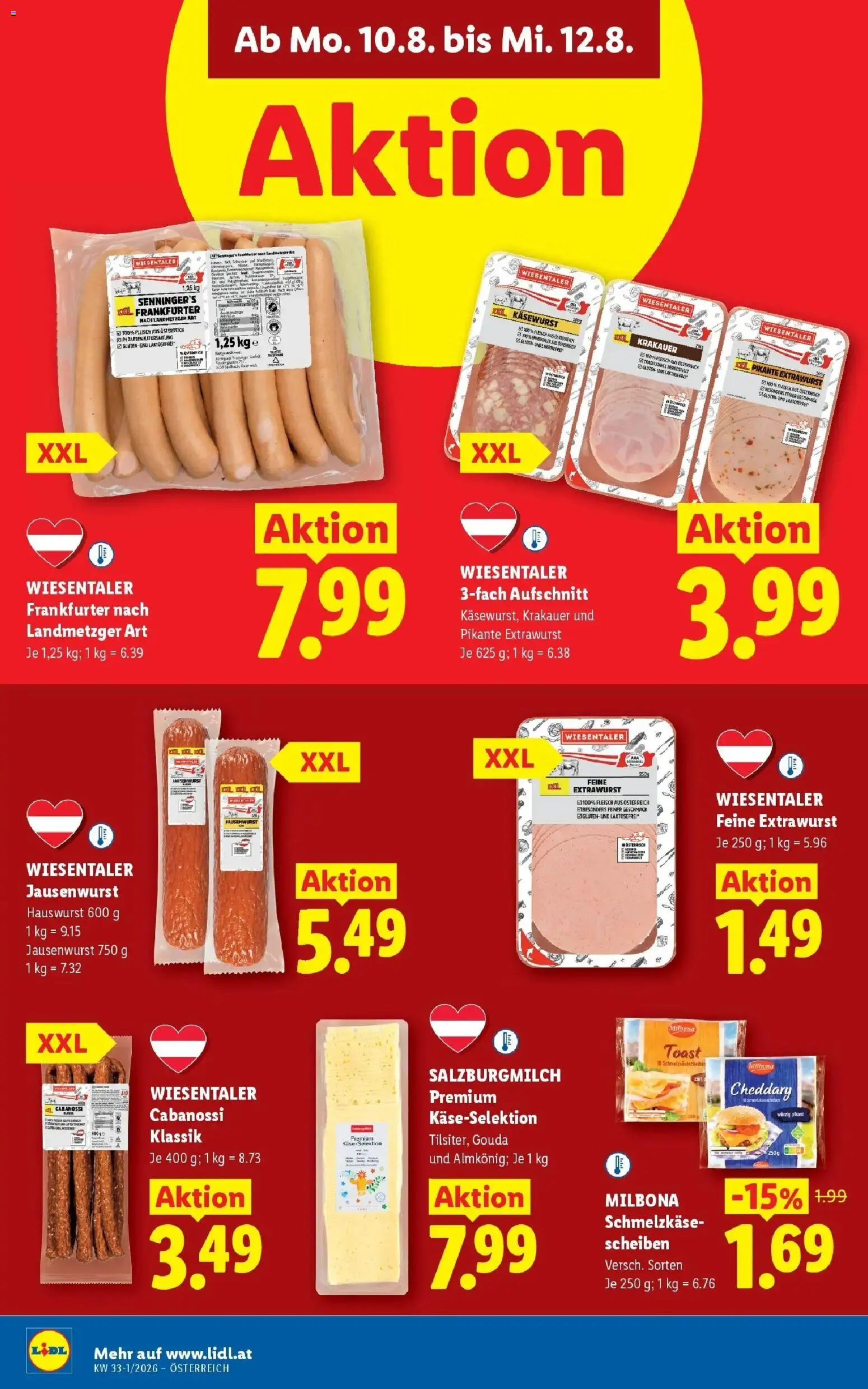 Lidl Flugblatt - Wien, Langenzersdorf, Zwettl ab 06.08.2026 - Angebote ab donnerstag | Seite: 42