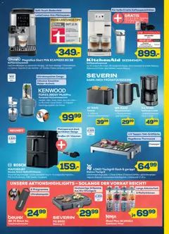 Euronics Prospekt ab 29.07.2026 gültig | Seite: 5 | Produkte: Bosch, Milch, Kaffeevollautomat, Heißluftfritteuse