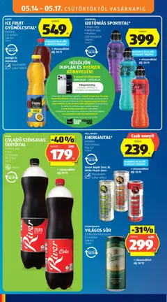 STAROPRAMEN VILÁGOS SÖR, 5.0% alkoholtartalom, 0,5 l/doboz - amely érvényes a következő dátumtól: 14.05.2026 | Oldal: 16