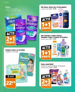 Poiesz folder - Voorbeeld van een folder van Poiesz, geldig van 26-07-2026 | Pagina: 22 | Producten: Wasmiddel, Pampers