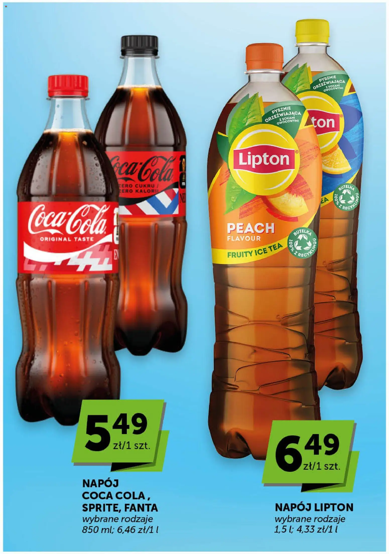 Groszek gazetka - Market od 02.07.2026 | Strona: 32 | Produkty: Ice Tea, Coca cola