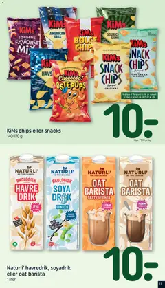 KiMs chips eller snacks, KiMs chips eller snacks 140-170 g gyldig fra 03.05.2026 | Side: 11