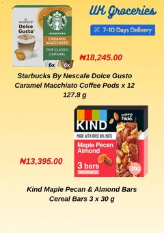 Offer preview "Supermart Catalogue" | Page: 5 | Products: Cereal, Coffee, Nuts