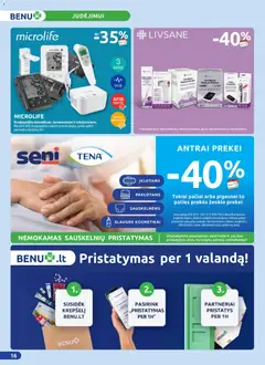 BENU leidinys galioja nuo 2026.10.01 | Puslapis: 16 | Prekių: Sauskelnės