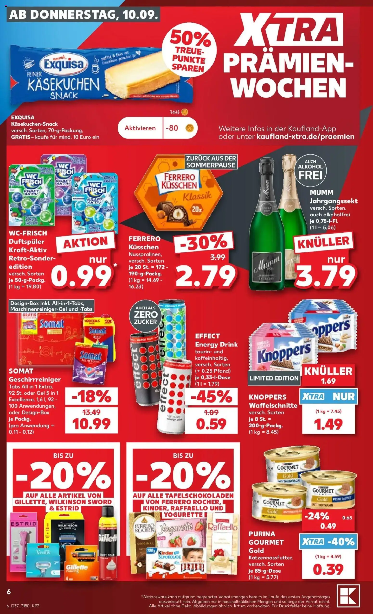 Prospekt Kaufland ab 07.09.2026 » Angebote Online zum Blättern | Seite: 23 | Produkte: Energy, Yogurette, Thunfisch, Exquisa