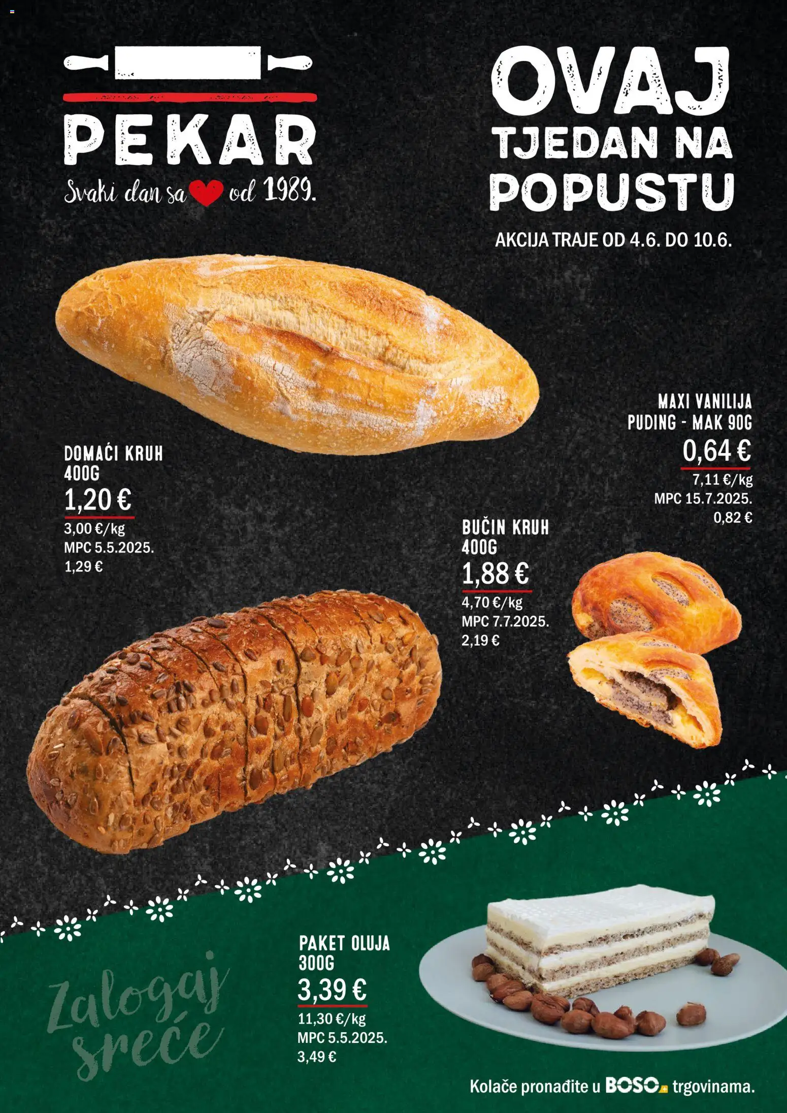 Boso katalog | vrijedi od 04.06.2026 | Stranica: 2 | Proizvodi: Kruh, Puding, Mak