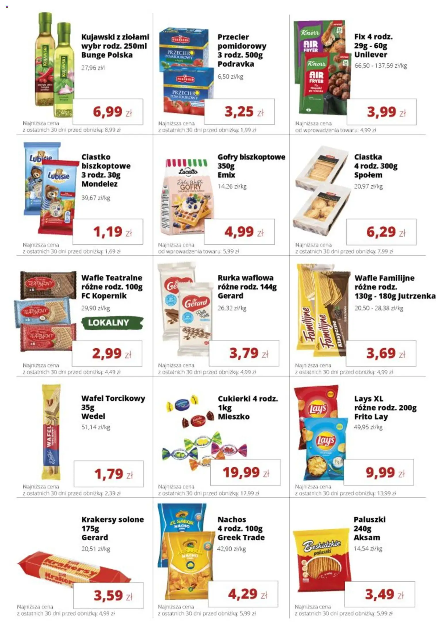 Torimpex gazetka od 20.04.2026 | Strona: 6 | Produkty: Wafle, Paluszki, Krakersy, Cukierki