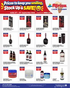 Africa Cash & Carry specials catalogue – valid from 10/09/2026 | Page: 67