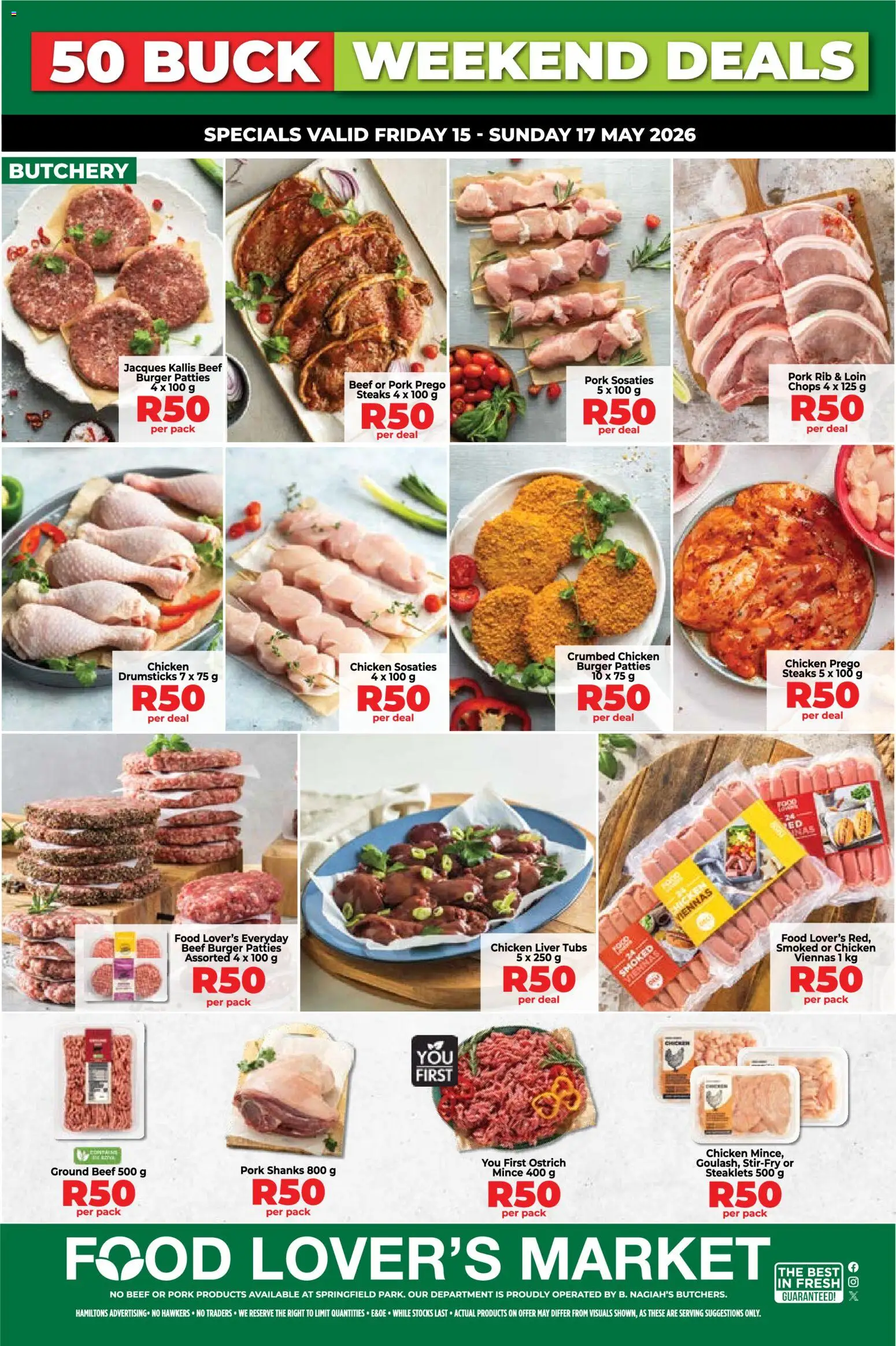 New Food Lover's Market catalogue – valid from 15.05.2026 | Page: 2 | Products: Drone, Chicken, Pork, Beef