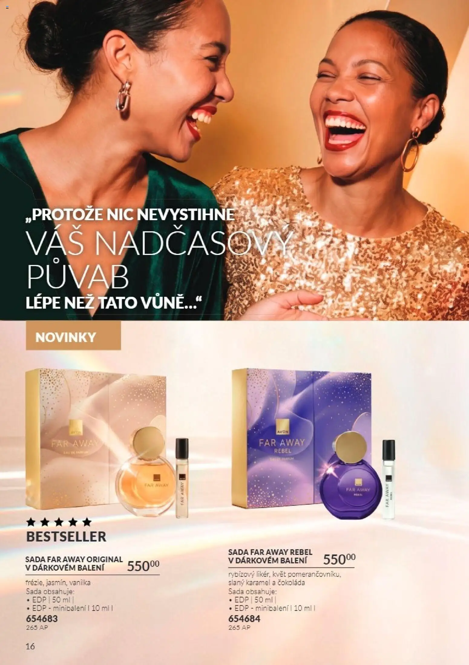 Avon Katalog 11/2026 od 01.11.2026 | Strana: 16 | Produkty: Slaný karamel, Čokoláda, Vanilka