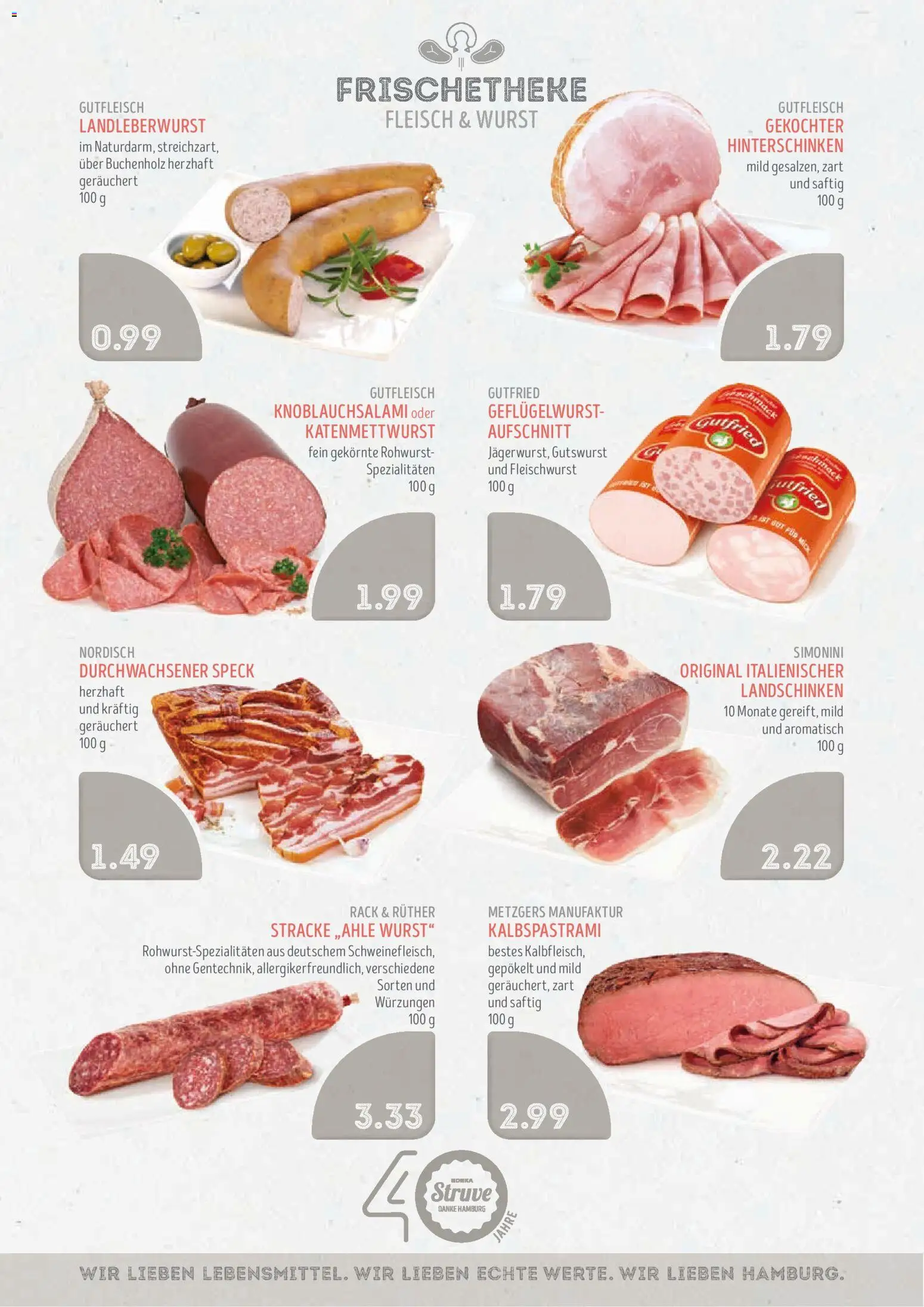 Edeka Struve Prospekt – gültig ab 28.09.2026 | Seite: 5 | Produkte: Spezialitäten, Wurst, Fleisch