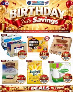 Take n Pay specials catalogue – valid from 14/09/2026