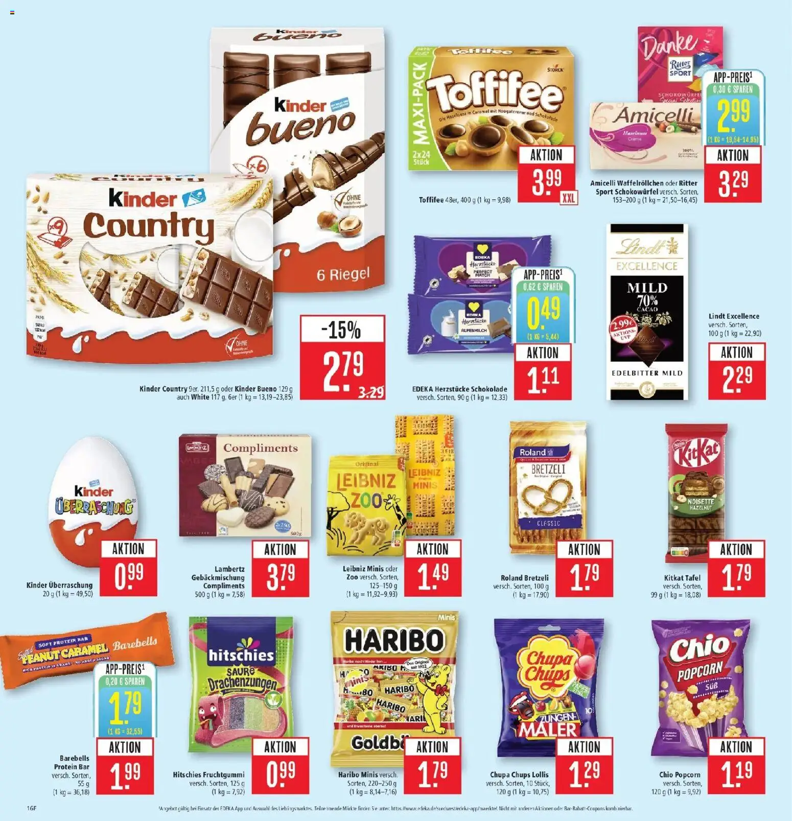 Marktkauf Prospekt Weil Am Rhein (ab 26.10.2026) » Angebote online | Seite: 22 | Produkte: Haribo, Schokolade, Kinder bueno, Lindt