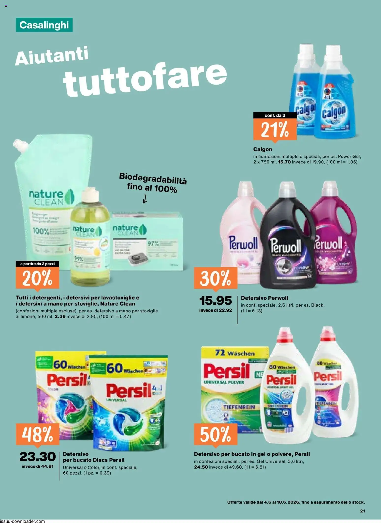 Migros aktionen IT – gültig ab 04.06.2026 | Seite: 21 | Produkte: Pulver