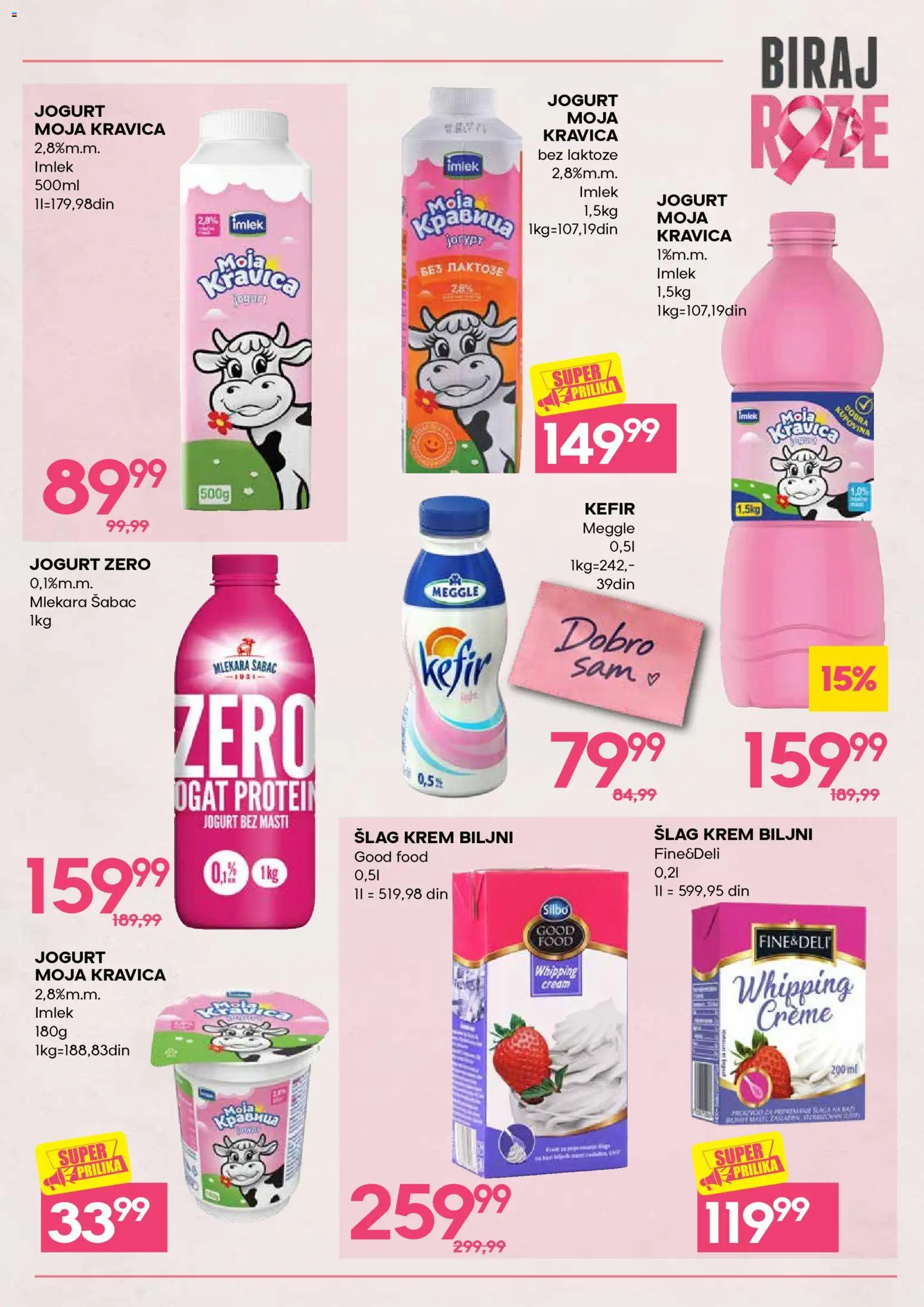 Idea katalog - važi od 01.10.2026 | Strana: 3 | Proizvode: Protein, Šlag, Moja kravica, Jogurt
