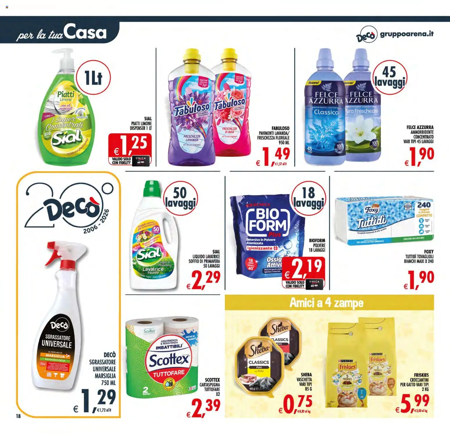 Volantino Decò del 19.05.2026 | Pagina: 18 | Prodotti: Paté, Limone, Lavanda, Profumo