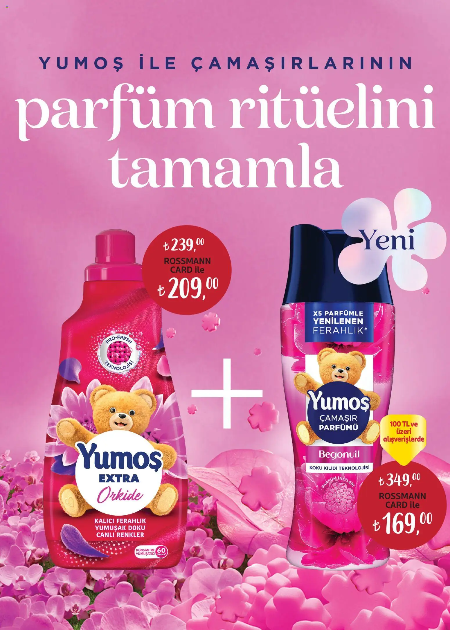 Rossmann - Temmuz Ev & Yaşam Kataloğu - 01 Temmuz 2026 tarihinden itibaren geçerlidir | Sayfa: 10 | Ürünler: Yumuşatıcı, Parfüm, Koku
