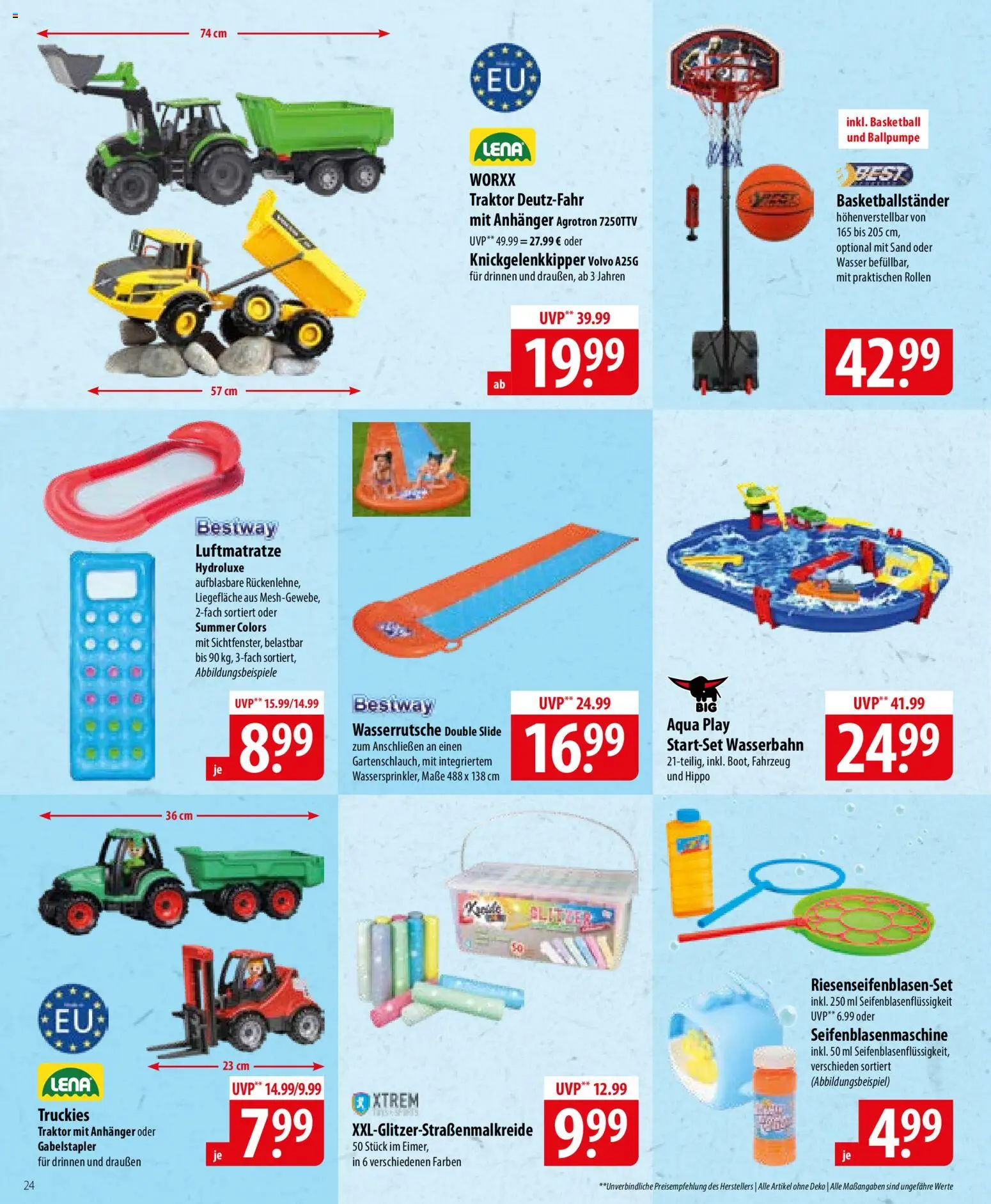 Famila Prospekt 	 – gültig ab 26.05.2026 | Seite: 24 | Produkte: Wasser, Basketball