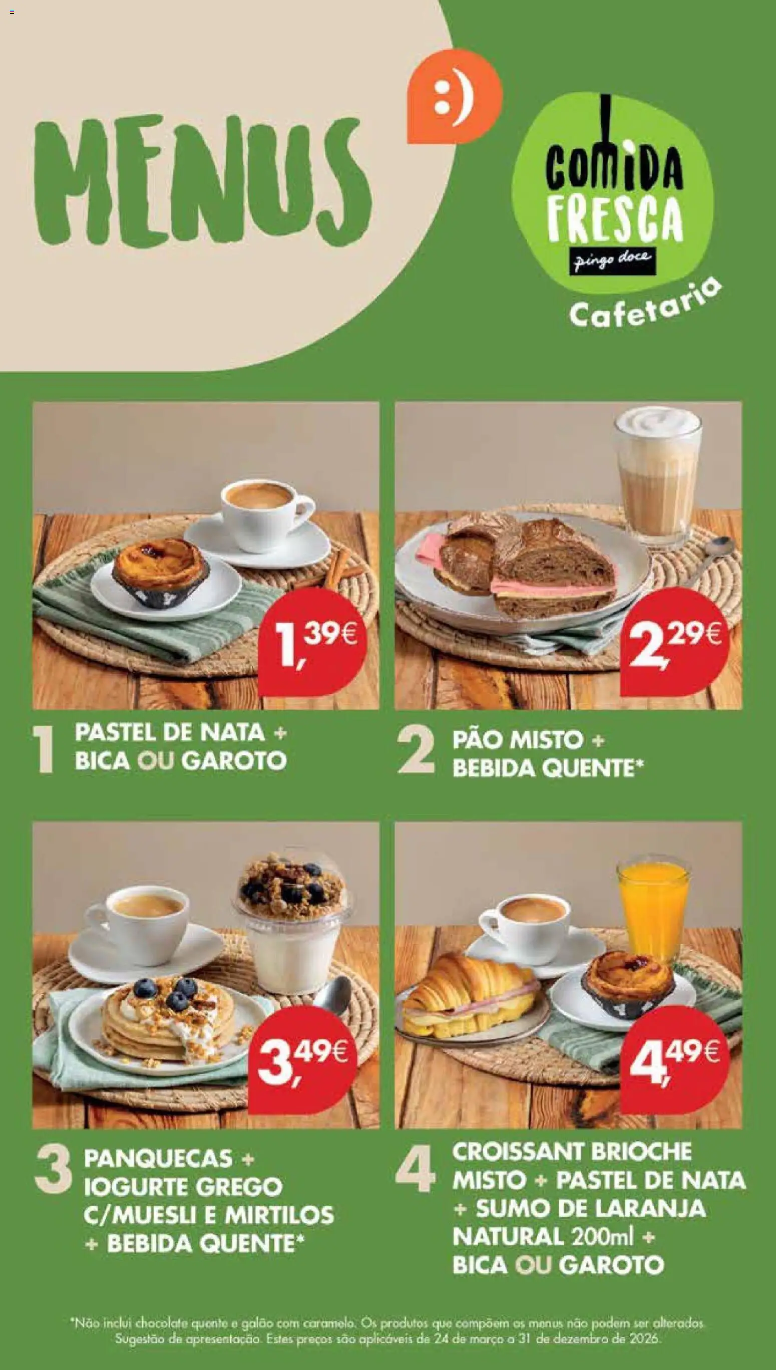 Pingo Doce Poupe Esta Semana Madeira │ válido de 14/07/2026 | Página: 6 | Produtos: Panquecas, Pão, Nata, Mirtilos