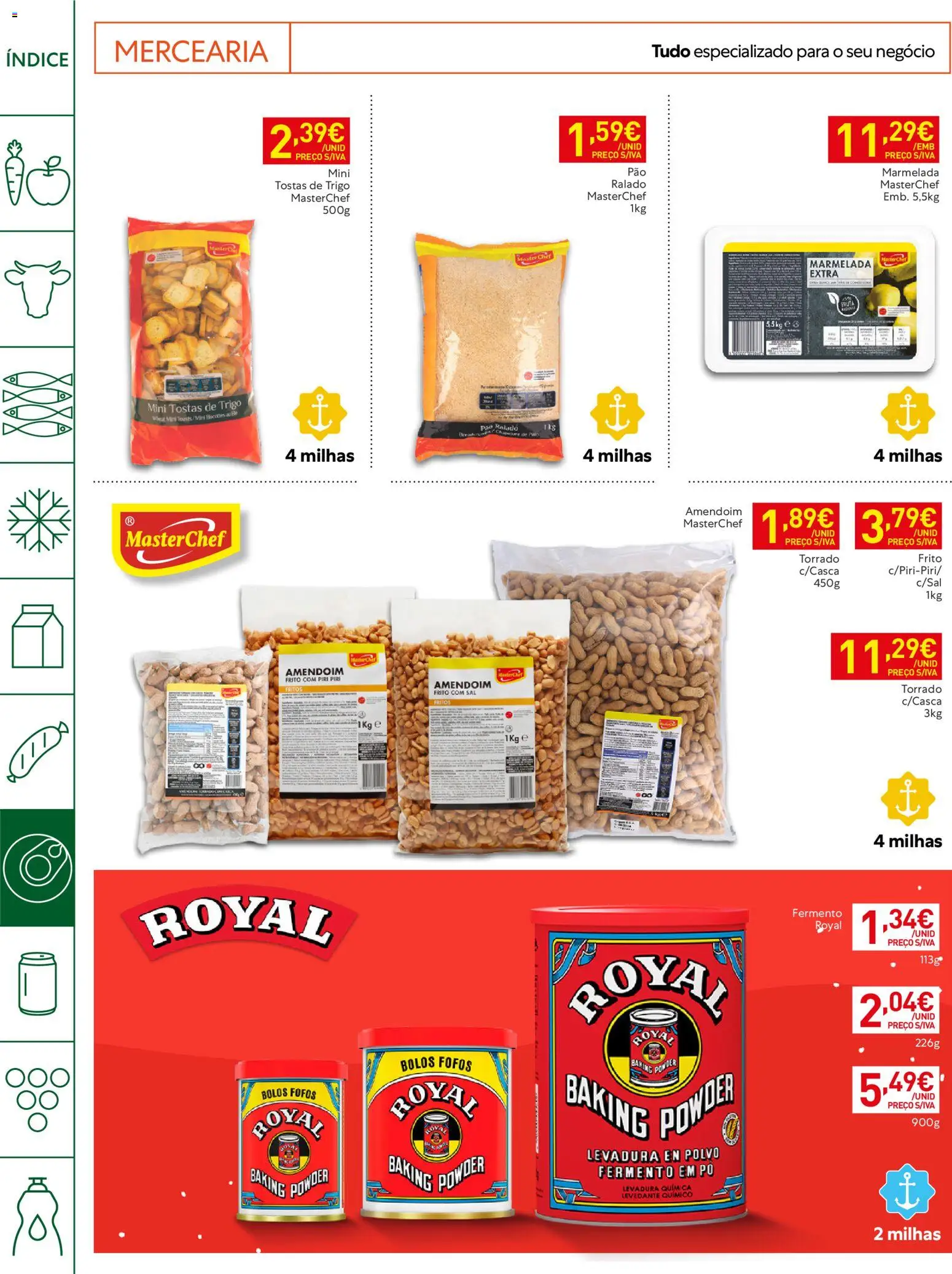Recheio Horeca Madeira │ válido de 29/09/2026 | Página: 16 | Produtos: Pó, Tostas, Polvo, Pão