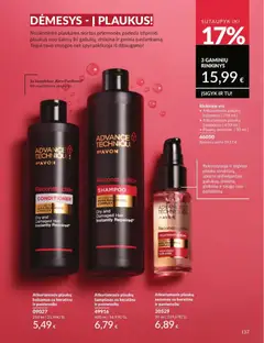 AVON leidinys galioja nuo 2026.07.01 | Puslapis: 137 | Prekių: Balzamas, Šampūnas