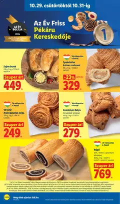 Sajtos burek, 150 g; 1 kg = 2994 Ft - amely érvényes a következő dátumtól: 2026.10.29. | Oldal: 4