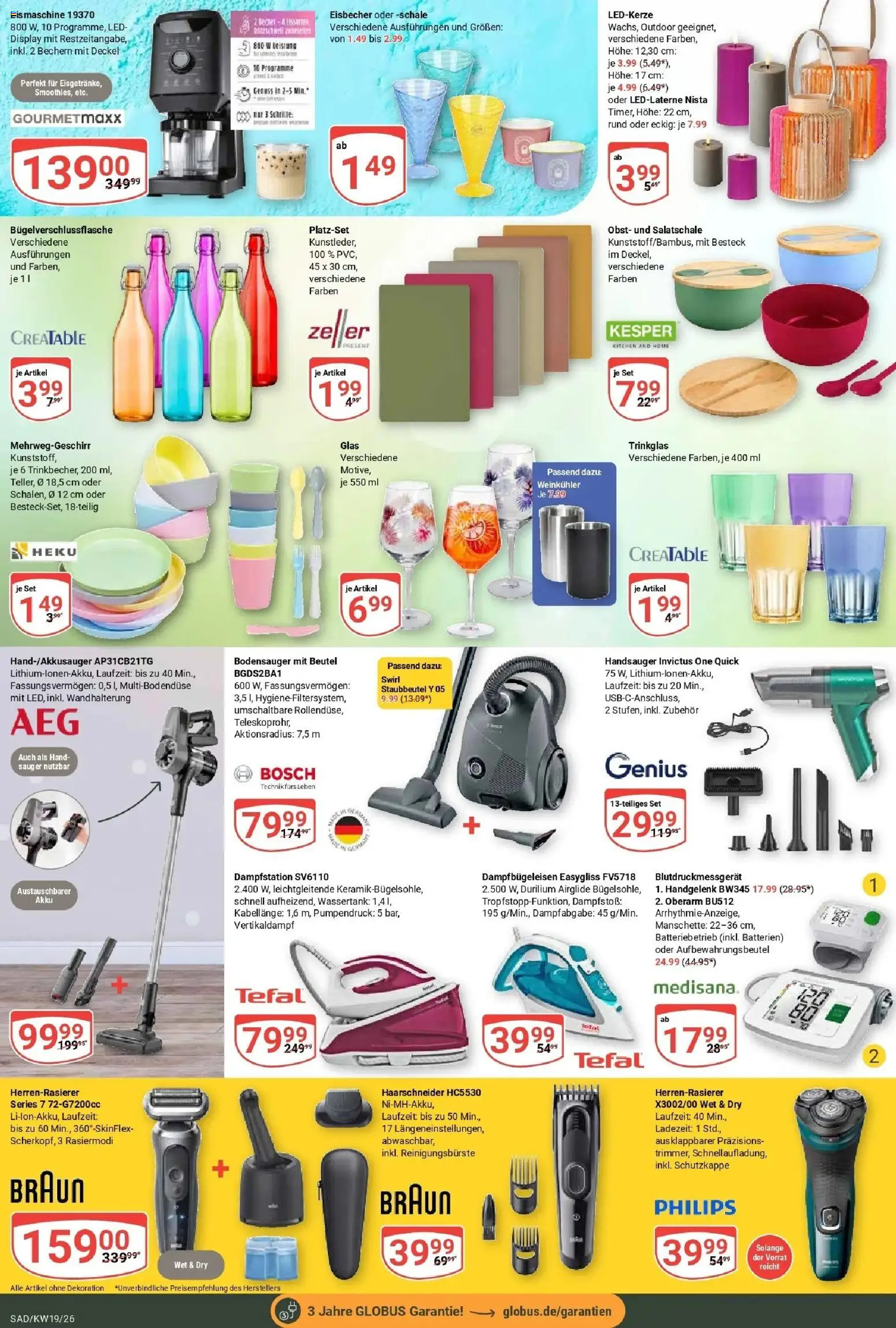 Globus Prospekt Schwandorf	 (ab 04.05.2026) » Angebote online | Seite: 22 | Produkte: Bosch, Philips, Batterien, Obst