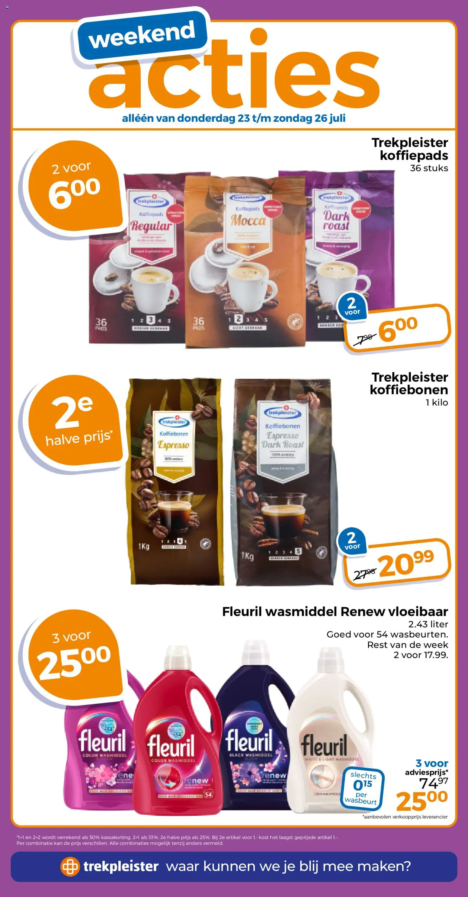 {H1} | Pagina: 20 | Producten: Wasmiddel, Koffiepads, Koffiebonen, Kan