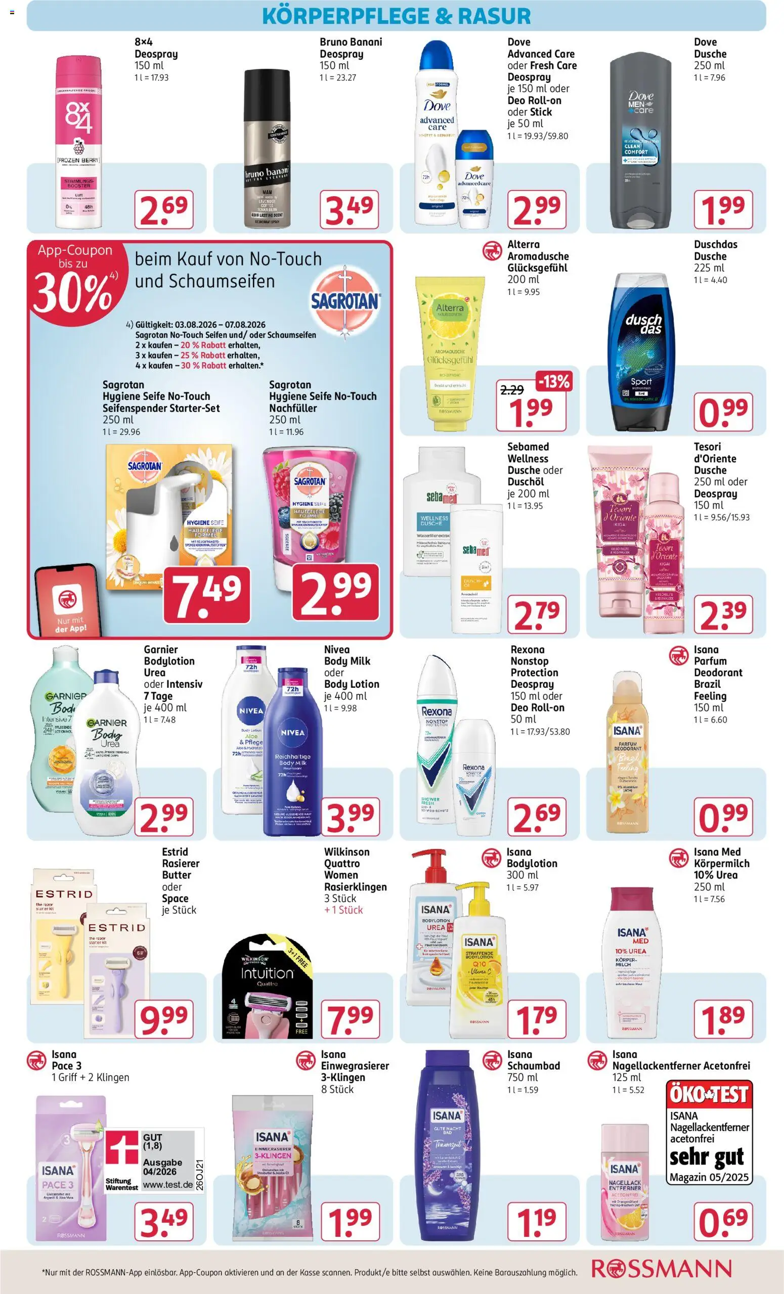 Rossmann Prospekt – gültig ab 03.08.2026 | Seite: 9