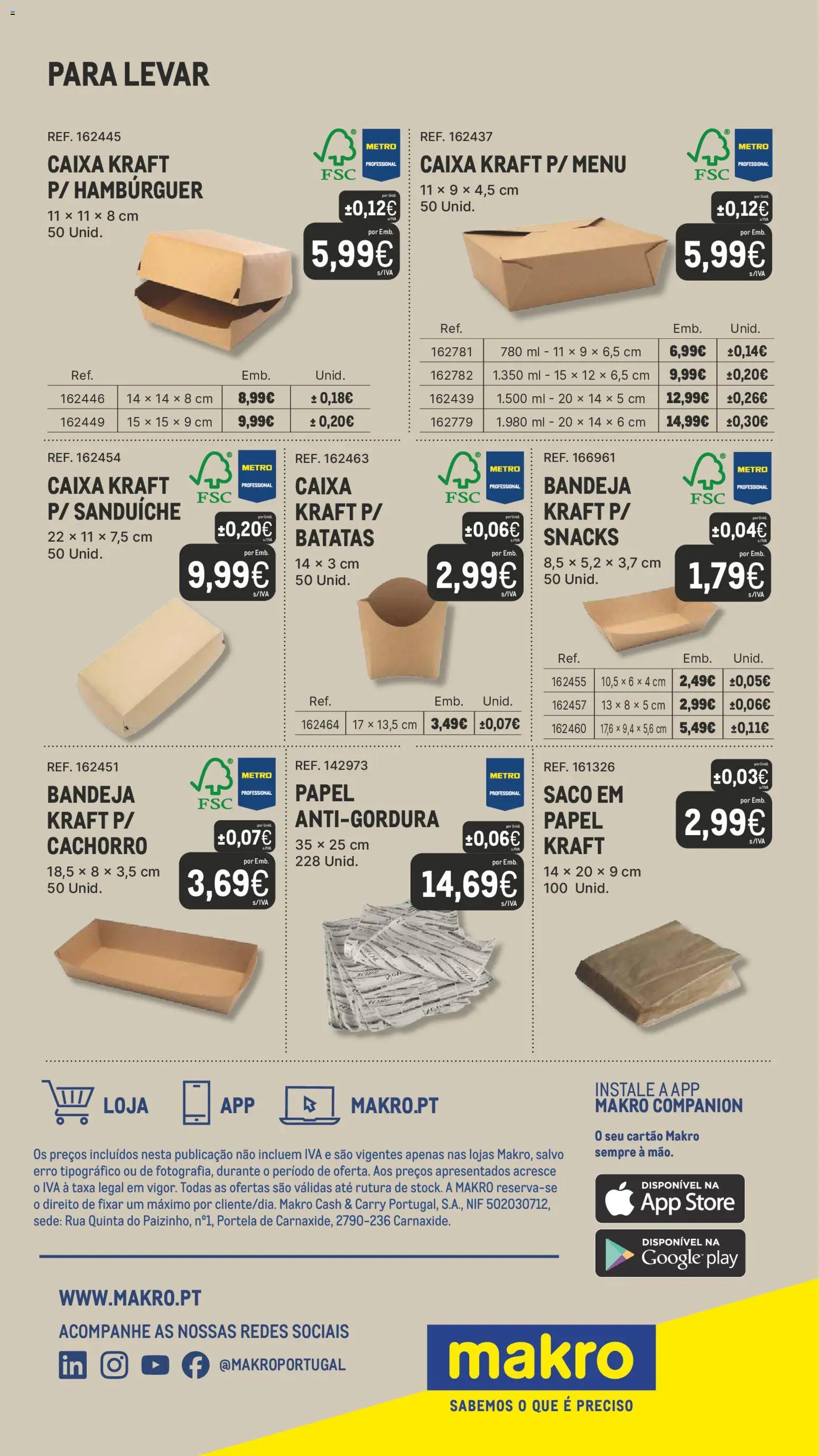 Makro Especial Tendências │ válido de 15/10/2026 | Página: 13 | Produtos: Sanduíche, Bandeja, Snacks, Caixa