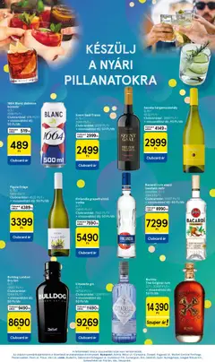 Tesco aktuális akciós újság - amely érvényes a következő dátumtól: 2026.07.09. | Oldal: 23 | Termékek: Bacardi, Rum, Likőr, Grapefruit