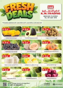 Preview of KM Trading fresh deals valid from 22 Jun, 2026