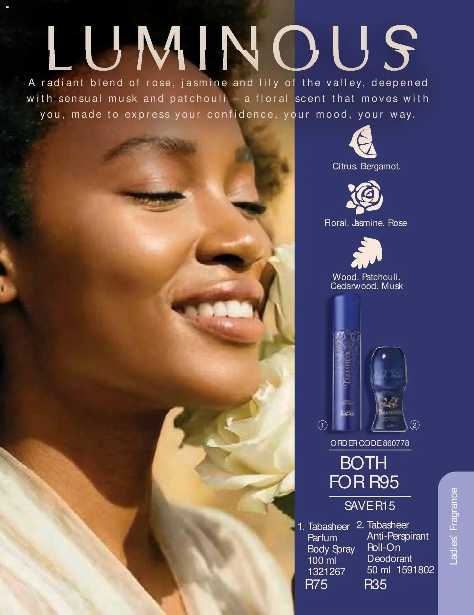 New Justine catalogue – valid from 01/08/2026 | Page: 8 | Products: Body spray, Fragrance, Deodorant, Antiperspirant