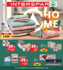 Interspar Home katalógus - amely érvényes a következő dátumtól: 2026.09.17.