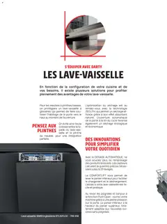 Darty - Prévisualisation de Darty catalogue valide à partir de 01.12.2025 | Page: 156 | Produits: Plinthe, Porte, Poignées, Panier